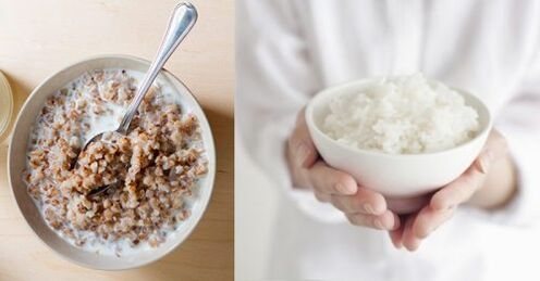 gachas de arroz de trigo sarraceno para salir de la dieta cetogénica