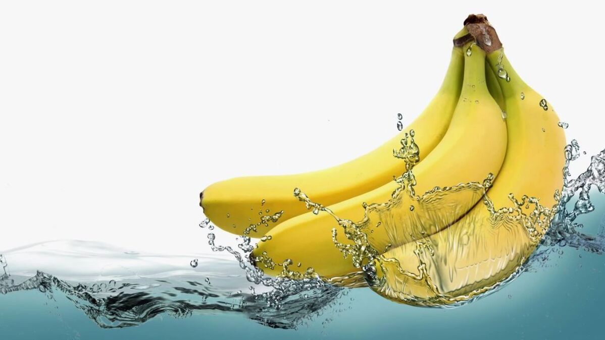 Los plátanos son el alimento básico de la dieta japonesa. 